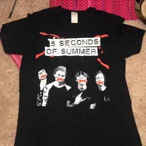5 Seconds of Summer Concert T-Shirt